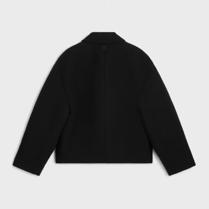 Chaqueta de fieltro de lana de doble cara Chaqueta de fieltro de lana de doble cara