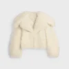 Chaqueta de lana mullida Chaqueta de lana mullida