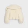 Chaqueta de lana mullida Chaqueta de lana mullida