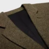 Chaqueta entallada de lana tricotina Chaqueta entallada de lana tricotina