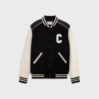 Chaqueta Teddy Classic en lana texturizada Chaqueta Teddy Classic en lana texturizada