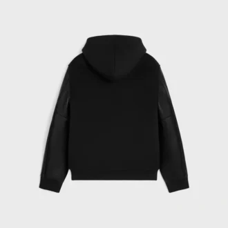 Chaqueta Teddy de lana de doble cara Chaqueta Teddy de lana de doble cara