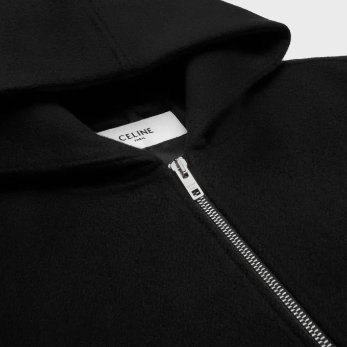Chaqueta Teddy de lana de doble cara Chaqueta Teddy de lana de doble cara