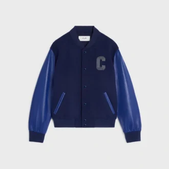 Chaqueta Teddy de lana texturizada