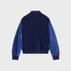 Chaqueta Teddy de lana texturizada Chaqueta Teddy de lana texturizada