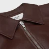 Chaqueta Teddy en piel de becerro Chaqueta Teddy en piel de becerro
