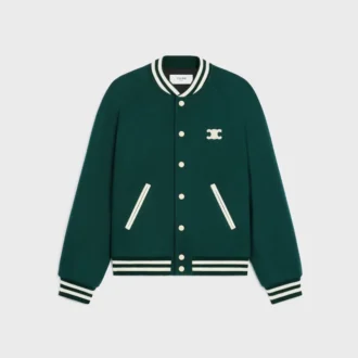 Chaqueta Teddy Triomphe de lana texturizada
