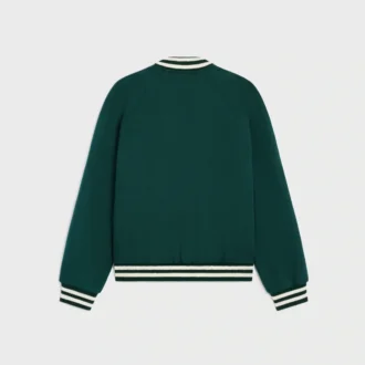 Chaqueta Teddy Triomphe de lana texturizada