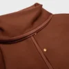 Chaqueta tipo bufanda de tejido de lana Chaqueta tipo bufanda de tejido de lana