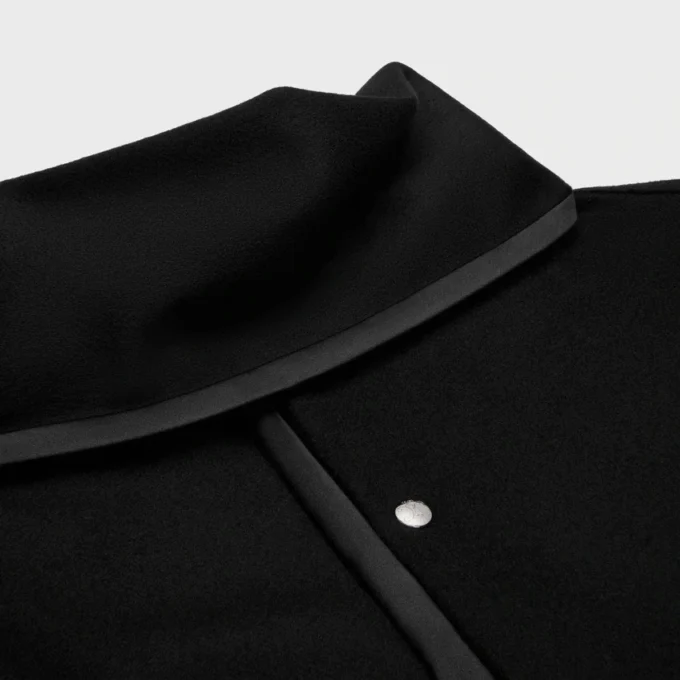 Chaqueta tipo bufanda de tejido de lana Chaqueta tipo bufanda de tejido de lana