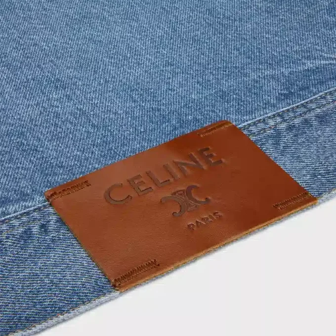 Chaqueta trucker de denim de algodón Chaqueta trucker de denim de algodón