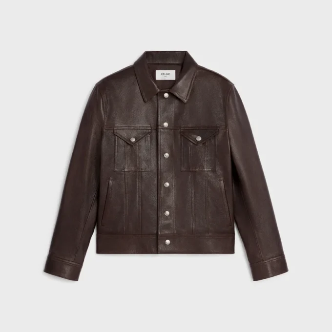 Chaqueta trucker de piel de cordero Chaqueta trucker de piel de cordero