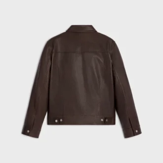 Chaqueta trucker de piel de cordero