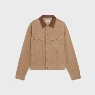 Chaqueta trucker oversize de pana