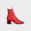Cheri – Bota con cremallera en piel de cordero elástica Cheri – Bota con cremallera en piel de cordero elástica
