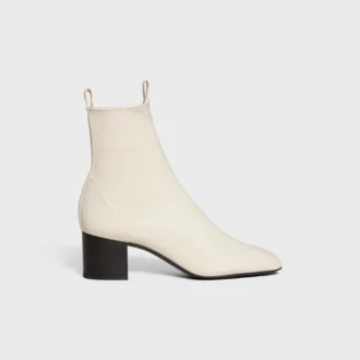 Cheri – Bota con cremallera en piel de cordero elástica
