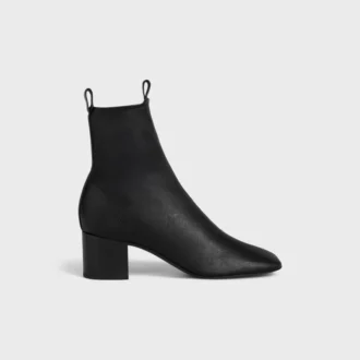 Cheri – Bota con cremallera en piel de cordero elástica