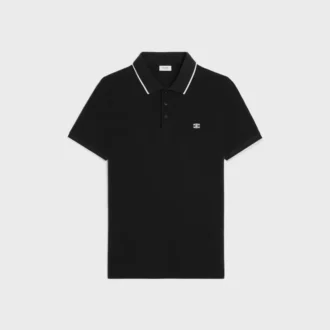 Classic Polo Shirt en piqué de algodón