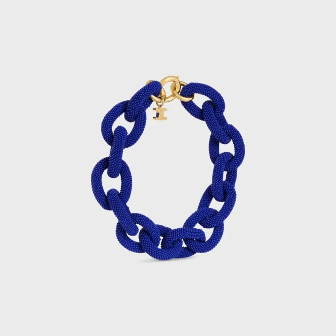 Collar CELINE Links de cuentas y latón con acabado dorado Collar CELINE Links de cuentas y latón con acabado dorado