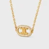 Collar Maillon Triomphe en oro amarillo y diamantes Collar Maillon Triomphe en oro amarillo y diamantes