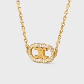 Collar Maillon Triomphe en oro amarillo y diamantes
