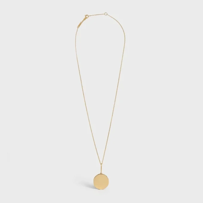 Collar pequeño CELINE en oro amarillo y diamantes Collar pequeño CELINE en oro amarillo y diamantes