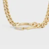 Collar «Systeme» en oro amarillo y diamantes Collar «Systeme» en oro amarillo y diamantes