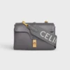 Correa larga de lana con jacquard CELINE