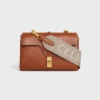 Correa larga de lana con jacquard CELINE Correa larga de lana con jacquard CELINE