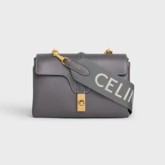 Correa larga de lana con jacquard CELINE