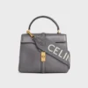 Correa larga de lana con jacquard CELINE