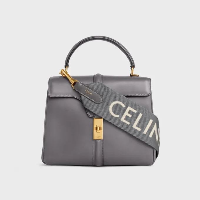Correa larga de lana con jacquard CELINE