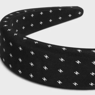 Diadema CELINE Micro Triomphe de seda