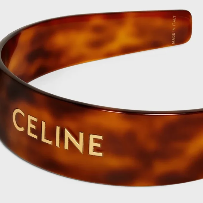 Diadema de CELINE en acetato y acero Diadema de CELINE en acetato y acero