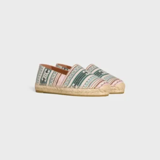 Espadrilles CELINE en tejido jacquard Triomphe