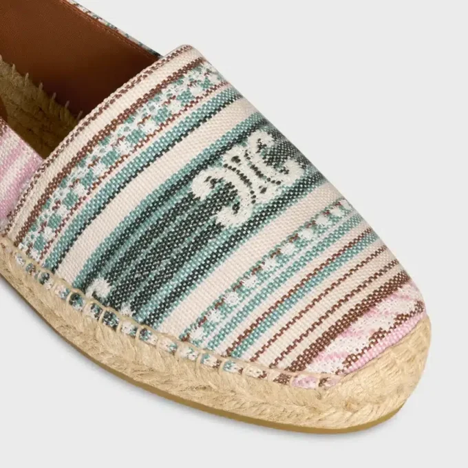 Espadrilles CELINE en tejido jacquard Triomphe Espadrilles CELINE en tejido jacquard Triomphe