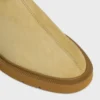 Botas Flow con cremallera en ante elástico de piel de cordero