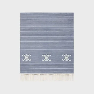 Fouta Triomphe de algodón a rayas