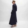 Gabardina tipo esmoquin en gabardina de algodón y lana Gabardina tipo esmoquin en gabardina de algodón y lana