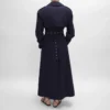 Gabardina tipo esmoquin en gabardina de algodón y lana Gabardina tipo esmoquin en gabardina de algodón y lana