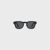 Gafas de sol con montura negra 42 en acetato Gafas de sol con montura negra 42 en acetato