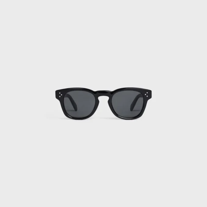 Gafas de sol con montura negra 42 en acetato Gafas de sol con montura negra 42 en acetato
