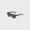 Gafas de sol con montura negra 42 en acetato Gafas de sol con montura negra 42 en acetato
