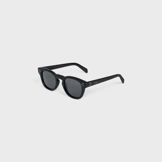 Gafas de sol con montura negra 42 en acetato Gafas de sol con montura negra 42 en acetato