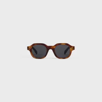 Gafas de sol con montura negra 60 de acetato