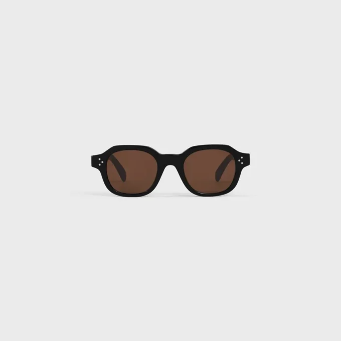 Gafas de sol con montura negra 60 de acetato Gafas de sol con montura negra 60 de acetato
