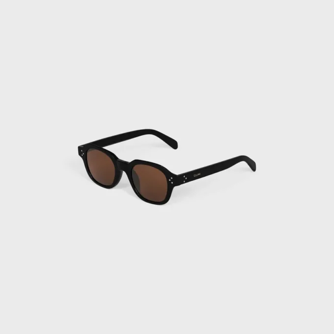 Gafas de sol con montura negra 60 de acetato Gafas de sol con montura negra 60 de acetato