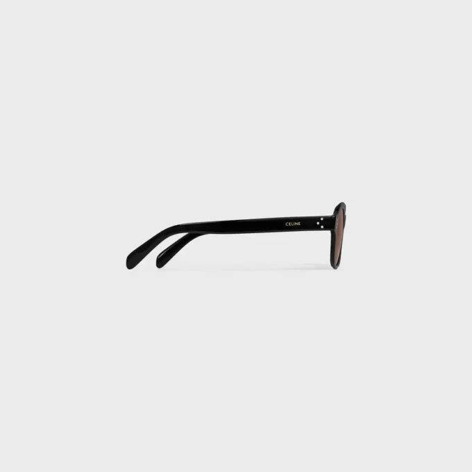 Gafas de sol con montura negra 60 de acetato Gafas de sol con montura negra 60 de acetato