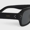 Gafas de sol con montura negra 61 de acetato Gafas de sol con montura negra 61 de acetato