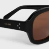 Gafas de sol con montura negra 62 de acetato Gafas de sol con montura negra 62 de acetato